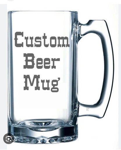 Custom Beer Mugs